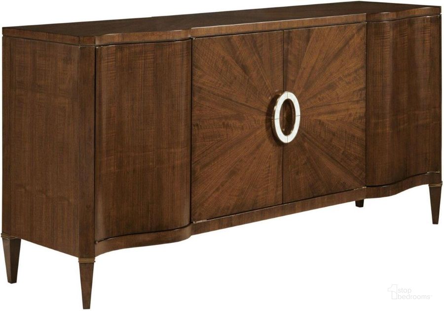 The appearance of Lochiel Lake Brown Buffets, Sideboard and Server Servers, Sideboard & Buffet 0qb24377852 designed by Isaac Tahari in the transitional interior design. This brown piece of furniture  was selected by 1StopBedrooms from Lochiel Lake Collection to add a touch of cosiness and style into your home. Sku: 929-856. Material: Wood. Product Type: Buffets, Sideboards and Server.