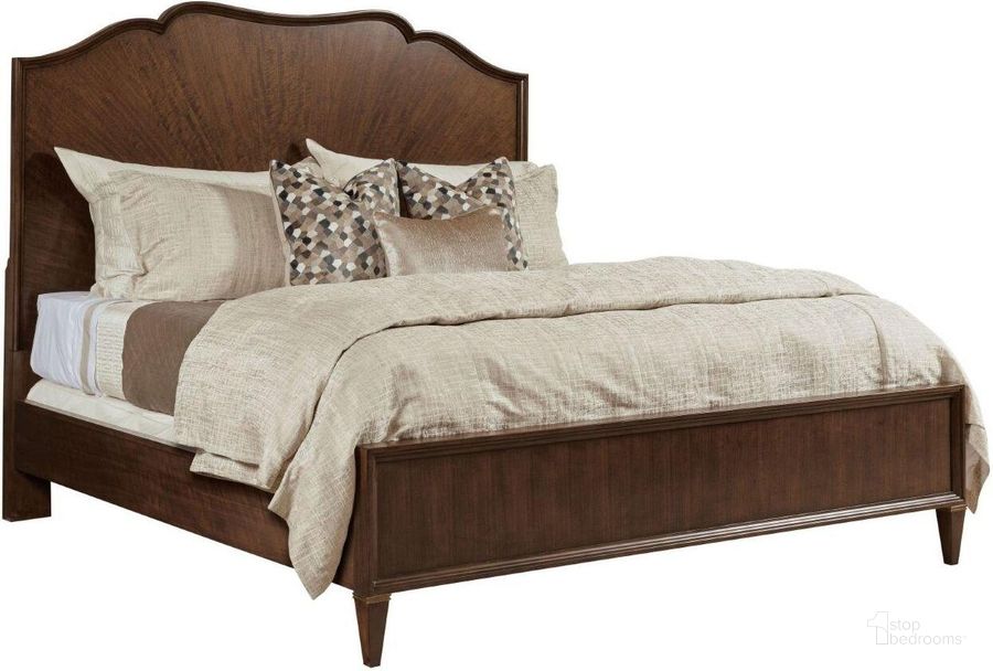 The appearance of Lochiel Lake Brown California King Panel Bed 0qb24377853 designed by Isaac Tahari in the transitional interior design. This brown piece of furniture  was selected by 1StopBedrooms from Lochiel Lake Collection to add a touch of cosiness and style into your home. Sku: 929-317R. Bed Type: Panel Bed. Material: Wood. Product Type: Panel Bed. Bed Size: California King.