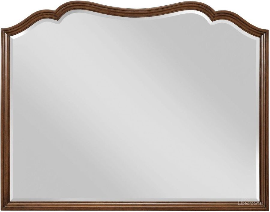 The appearance of Lochiel Lake Brown Dresser Mirror designed by Isaac Tahari in the transitional interior design. This brown piece of furniture  was selected by 1StopBedrooms from Lochiel Lake Collection to add a touch of cosiness and style into your home. Sku: 929-040. Material: Wood. Product Type: Dresser Mirror.