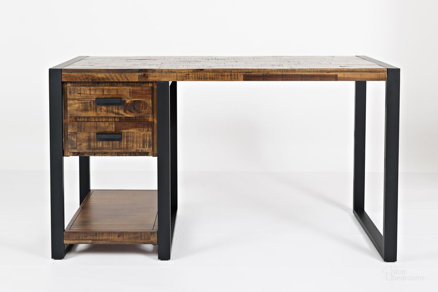 The appearance of Loftworks Desk designed by Jofran in the industrial interior design. This wood piece of furniture  was selected by 1StopBedrooms from Loftworks Collection to add a touch of cosiness and style into your home. Sku: 1690-54. Material: Metal. Product Type: Desk. Image1
