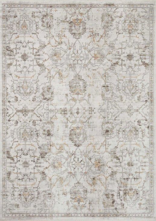 The appearance of Loloi Bonney Rug In Ivory And Dove BONYBNY-03IVDV2780 designed by Loloi Rugs in the traditional interior design. This ivory piece of furniture  was selected by 1StopBedrooms from Bonney Collection to add a touch of cosiness and style into your home. Sku: BONYBNY-03IVDV2780. Material: Polyester. Product Type: Rug. Image1