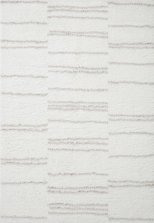 The appearance of Loloi II Bliss Shag White and Grey 2'-7" x 12'-0" Runner Rug designed by Loloi Rugs in the modern / contemporary interior design. This white and grey piece of furniture  was selected by 1StopBedrooms from Bliss Shag Collection to add a touch of cosiness and style into your home. Sku: BLISBLS-02WHGY27C0. Material: Polyester. Product Type: Area Rugs. Image1