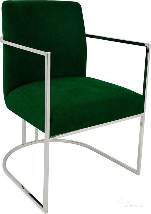 The appearance of Loom Green Arm Chair designed by Bellini Modern Living in the modern / contemporary interior design. This green piece of furniture  was selected by 1StopBedrooms from Loom Collection to add a touch of cosiness and style into your home. Sku: Loom GRN. Product Type: Arm Chair.