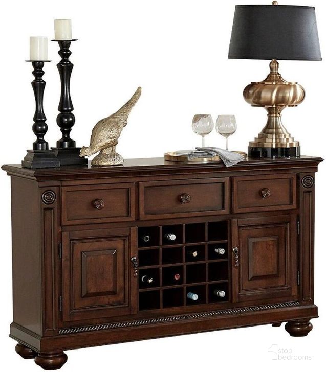 Lordsburg Brown Cherry Round Dining Room Set by Homelegance 1StopBedrooms