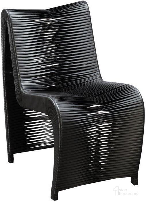 The appearance of Loreins Outdoor Patio Chair Set of 2 In Black designed by Boraam Industries in the coastal interior design. This black piece of furniture  was selected by 1StopBedrooms from Loreins Collection to add a touch of cosiness and style into your home. Sku: 77141. Product Type: Outdoor Chair. Material: Iron. Image1
