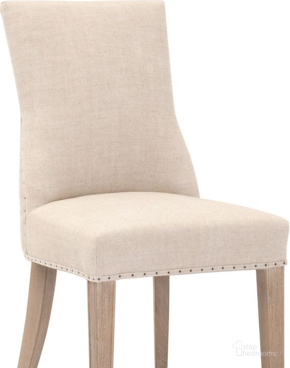 The appearance of Lourdes Natural Gray Ash Dining Chair Set Of 2 designed by Essentials For Living in the transitional interior design. This gray piece of furniture  was selected by 1StopBedrooms from Lourdes Collection to add a touch of cosiness and style into your home. Sku: 6416UP.BIS-BT/NG. Material: Wood. Product Type: Dining Chair. Image1