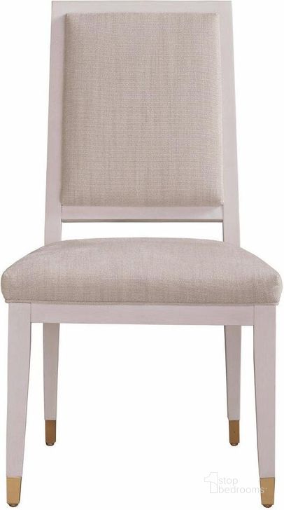 The appearance of Love Joy Bliss Side Chair Set Of 2 In Alabaster designed by Universal in the modern / contemporary interior design. This alabaster piece of furniture  was selected by 1StopBedrooms from Love Joy Bliss Collection to add a touch of cosiness and style into your home. Sku: 956A626P-RTA. Product Type: Side Chair. Material: Alabaster. Image1