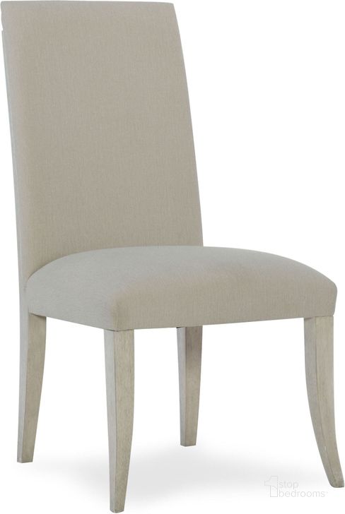 The appearance of Elixir Gray Beige Upholstered Side Chair Set of 2 designed by Hooker in the modern / contemporary interior design. This gray piece of furniture  was selected by 1StopBedrooms from Elixir Collection to add a touch of cosiness and style into your home. Sku: 5990-75410A-LTWD. Material: Fabric. Product Type: Side Chair.