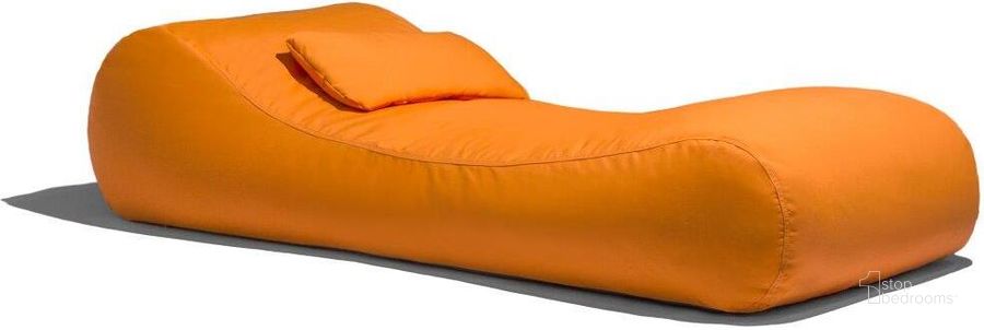 The appearance of Lunsford Outdoor Bean Bag Sun Lounger With Sunbrella Cover In Tangerine designed by Jaxx Bean Bags in the modern / contemporary interior design. This tangerine piece of furniture  was selected by 1StopBedrooms from  to add a touch of cosiness and style into your home. Sku: 17805530. Material: Fabric. Product Type: Accent Chair. Image1