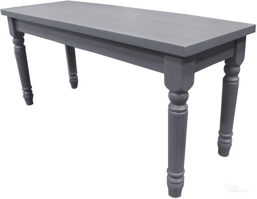 The appearance of Luxembourg Solid Wood Dining Bench In Rustic Gray designed by Best Master Furniture in the transitional interior design. This rustic gray piece of furniture  was selected by 1StopBedrooms from Luxembourg Collection to add a touch of cosiness and style into your home. Sku: PAIGRGB. Material: Wood. Product Type: Dining Bench. Image1