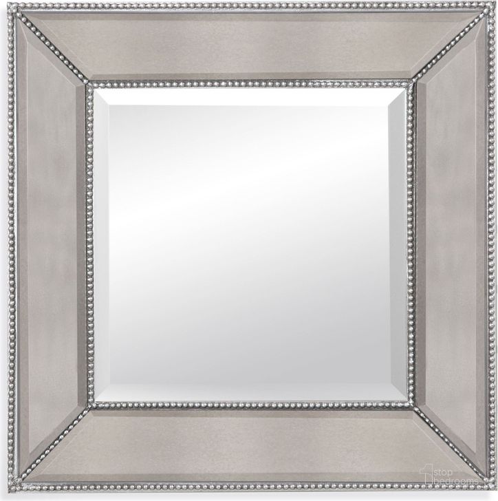 The appearance of Beaded Silver Leaf Wall Mirror designed by Bassett Mirror Company in the modern / contemporary interior design. This silver piece of furniture  was selected by 1StopBedrooms from Wall Mirrors Collection to add a touch of cosiness and style into your home. Sku: M3592BEC. Material: Glass. Product Type: Wall Mirror.