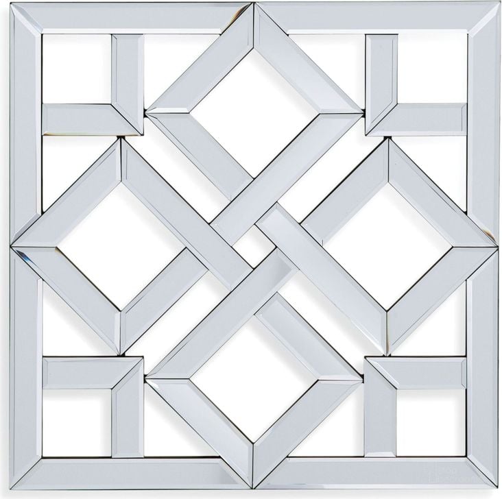 The appearance of Vida Clear Wall Mirror designed by Bassett Mirror Company in the traditional interior design. This silver piece of furniture  was selected by 1StopBedrooms from Wall Mirrors Collection to add a touch of cosiness and style into your home. Sku: M3782EC. Material: Glass. Product Type: Wall Mirror.