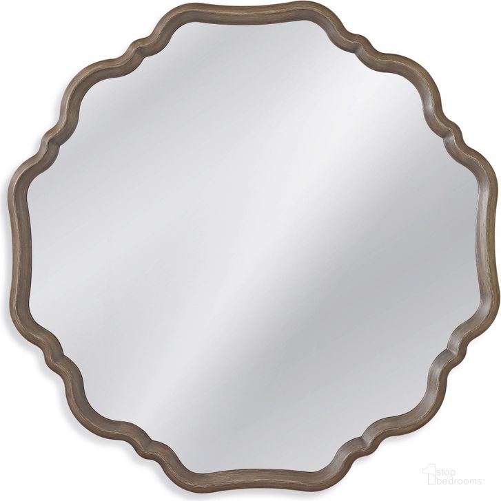 The appearance of Davenport Grey Wall Mirror designed by Bassett Mirror Company in the modern / contemporary interior design. This brown piece of furniture  was selected by 1StopBedrooms from Wall Mirrors Collection to add a touch of cosiness and style into your home. Sku: M3808EC. Material: Wood. Product Type: Wall Mirror.