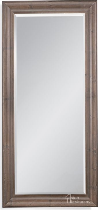 The appearance of Rustic Brown Hitchcock Leaner Mirror designed by Bassett Mirror Company in the modern / contemporary interior design. This brown piece of furniture  was selected by 1StopBedrooms from Miscellaneous Collection to add a touch of cosiness and style into your home. Sku: M3973BEC. Product Type: Floor Mirror.