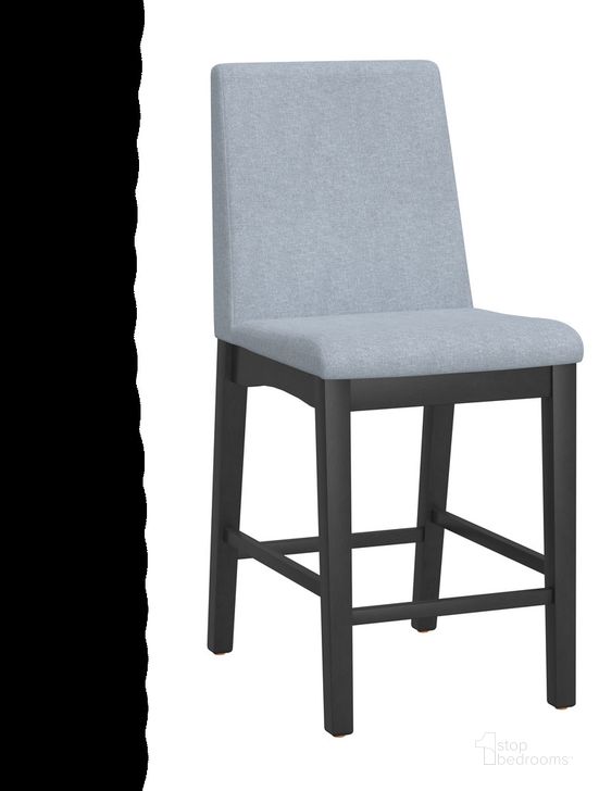 The appearance of Madison Counter Height Chair Set of 2 In Gray designed by Emerald Home Furnishings in the modern / contemporary interior design. This gray piece of furniture  was selected by 1StopBedrooms from Madison Collection to add a touch of cosiness and style into your home. Sku: 5025-55. Material: Wood. Product Type: Counter Height Chair. Image1