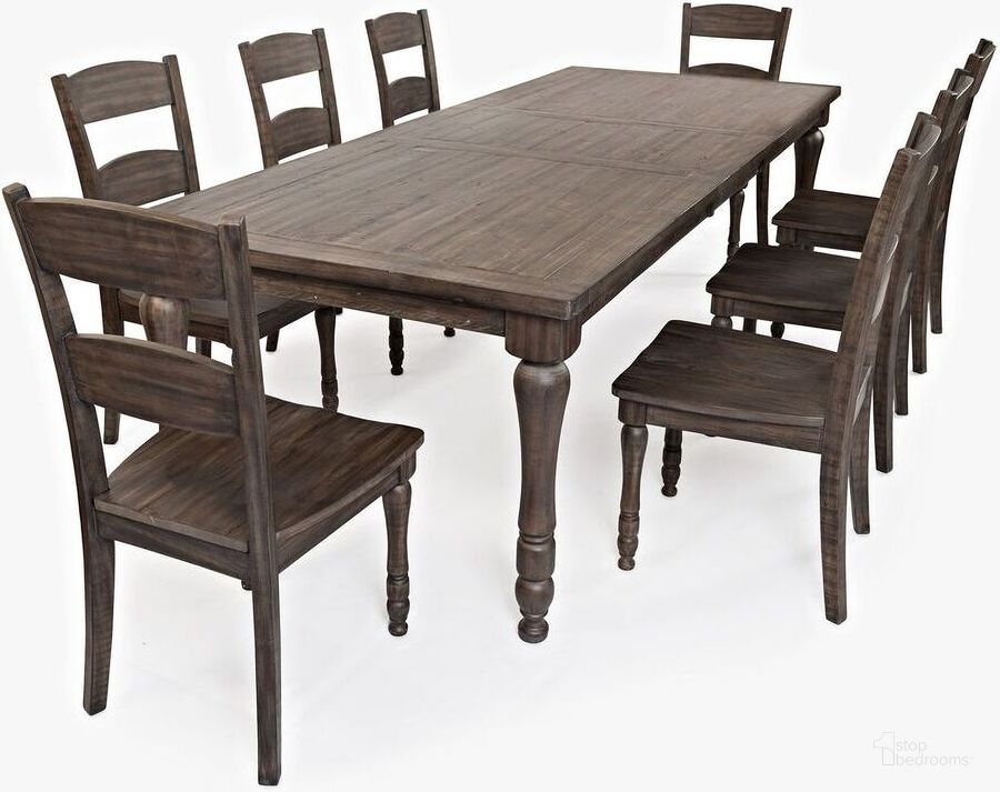 The appearance of Madison County Reclaimed Pine 106 Inch Farmhouse Nine-Piece Dining Set In Brown designed by Jofran in the country / farmhouse interior design. This brown piece of furniture  was selected by 1StopBedrooms from Madison County Collection to add a touch of cosiness and style into your home. Sku: 1700-106D-9. Product Type: Dining Room Set. Material: Pine. Image1