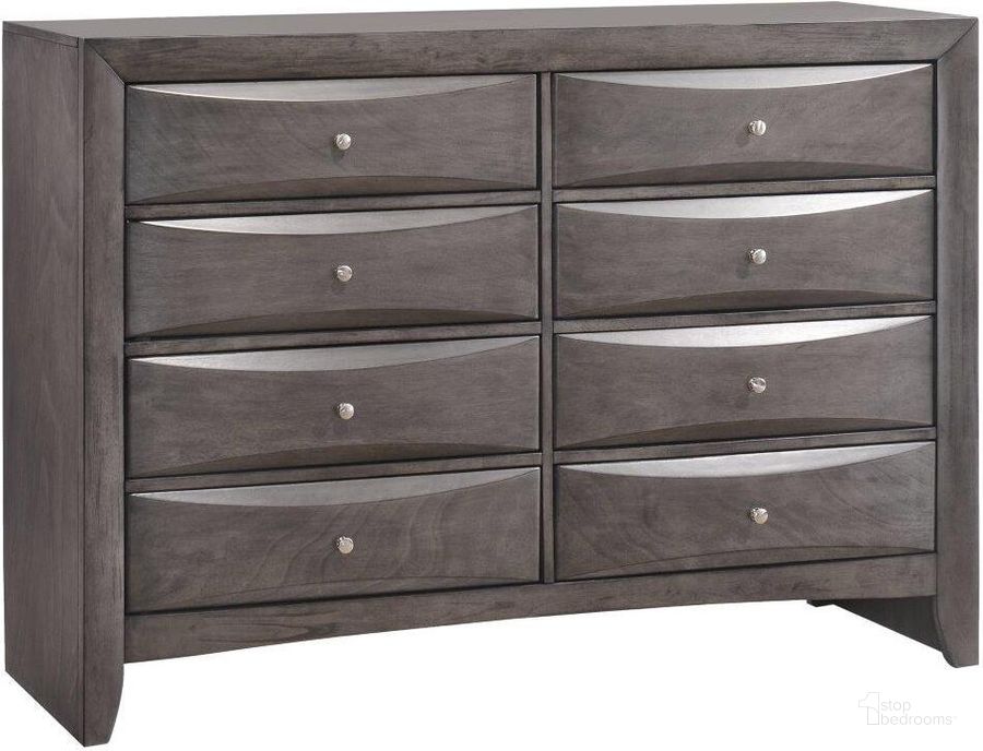 The appearance of Madison Gray Dresser designed by Picket House in the modern / contemporary interior design. This gray piece of furniture  was selected by 1StopBedrooms from Madison Collection to add a touch of cosiness and style into your home. Sku: EG100DR. Material: Wood. Product Type: Dresser. Image1