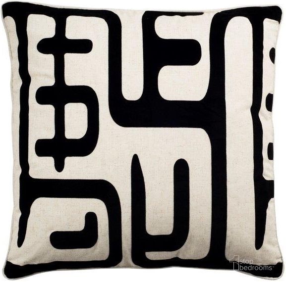 The appearance of Maize Pillow PIL162A-2222 Set of 2 designed by Safavieh in the modern / contemporary interior design. This black piece of furniture  was selected by 1StopBedrooms from Maize Collection to add a touch of cosiness and style into your home. Sku: PIL162A-2222-SET2. Material: Cotton. Product Type: Pillows and Throw.