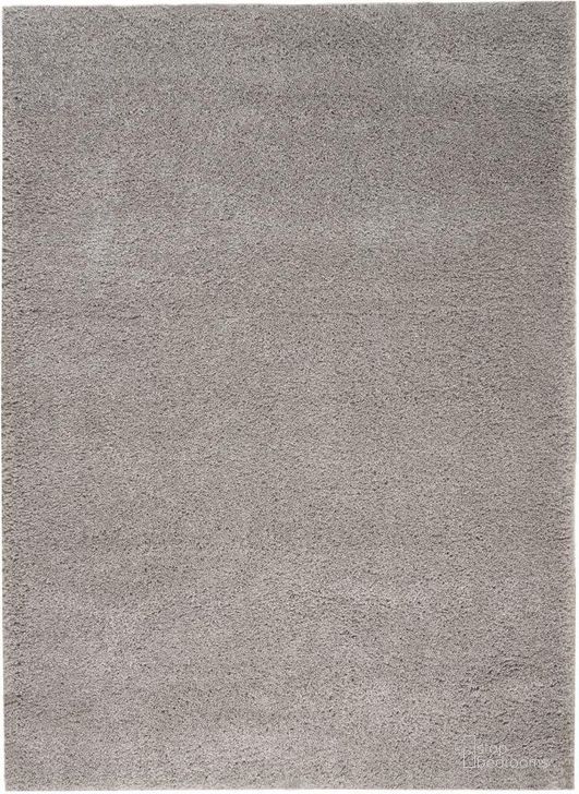 The appearance of Malibu Shag Silver Grey 5 X 7 Area Rug designed by Nourison in the modern / contemporary interior design. This silver grey piece of furniture  was selected by 1StopBedrooms from Malibu Shag Collection to add a touch of cosiness and style into your home. Sku: 99446397454. Material: Polypropylene. Product Type: Area Rugs. Image1