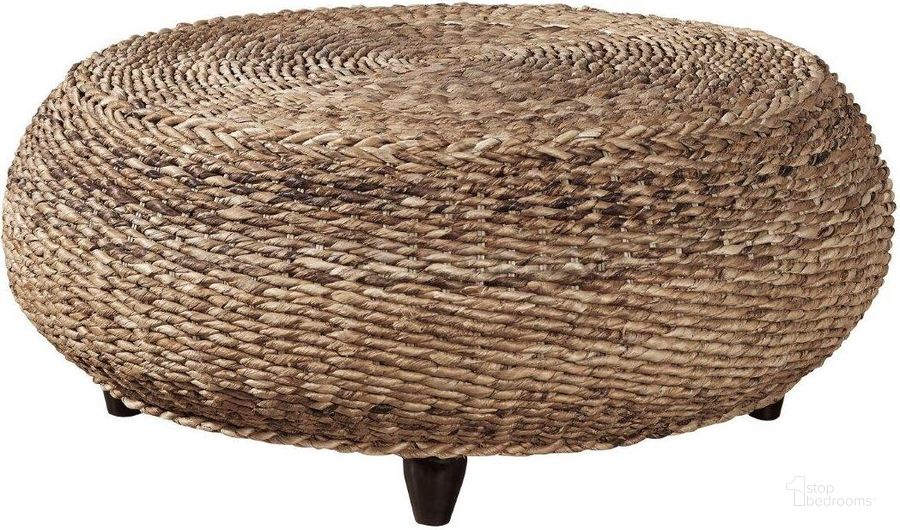 The appearance of Mandalay Ottoman designed by Furniture Classics in the coastal interior design. This honey piece of furniture  was selected by 1StopBedrooms from Mandalay Collection to add a touch of cosiness and style into your home. Sku: 42652. Product Type: Ottoman. Material: Rattan.