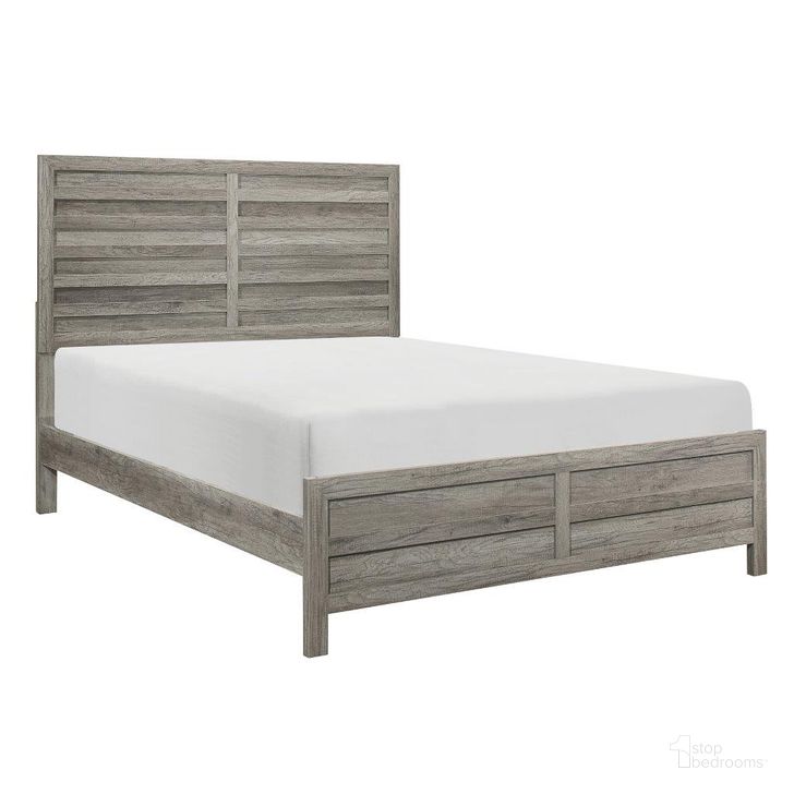 The appearance of Mandan Weathered Gray Full Panel Bed designed by Homelegance in the transitional interior design. This gray piece of furniture  was selected by 1StopBedrooms from Mandan Collection to add a touch of cosiness and style into your home. Sku: 1910GYF-1;1910GYF-2;1910GYT-3. Bed Type: Panel Bed. Material: Wood. Product Type: Panel Bed. Bed Size: Full. Image1