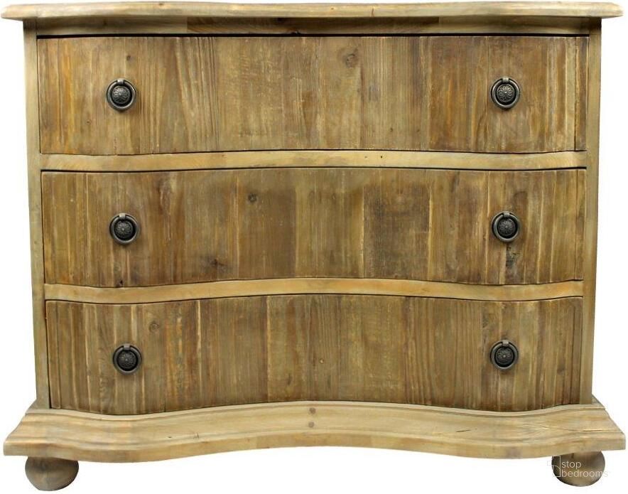 The appearance of Manhattan Beach 3 Drawer Chest In Natural designed by Moti in the traditional interior design. This natural piece of furniture  was selected by 1StopBedrooms from Manhattan Collection to add a touch of cosiness and style into your home. Sku: 62015001. Product Type: Chest. Material: Pine. Image1