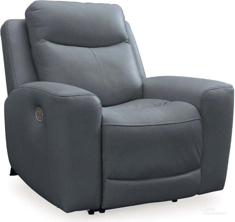 The appearance of Manitou Beach Steel Recliner 0qd24534276 designed by Luxury Loft in the modern / contemporary interior design. This steel piece of furniture  was selected by 1StopBedrooms from Manitou Beach Collection to add a touch of cosiness and style into your home. Sku: U5950413. Product Type: Recliner. Material: Leather Match. Image1