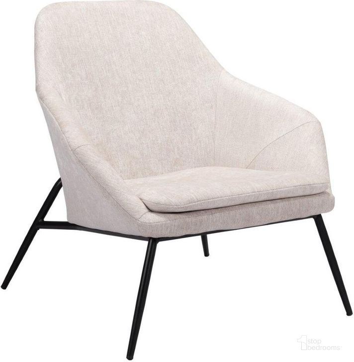 The appearance of Manuel Accent Chair Beige designed by Zuo Modern in the modern / contemporary interior design. This beige piece of furniture  was selected by 1StopBedrooms from Manuel Collection to add a touch of cosiness and style into your home. Sku: 109237. Product Type: Accent Chair. Material: Plywood. Image1