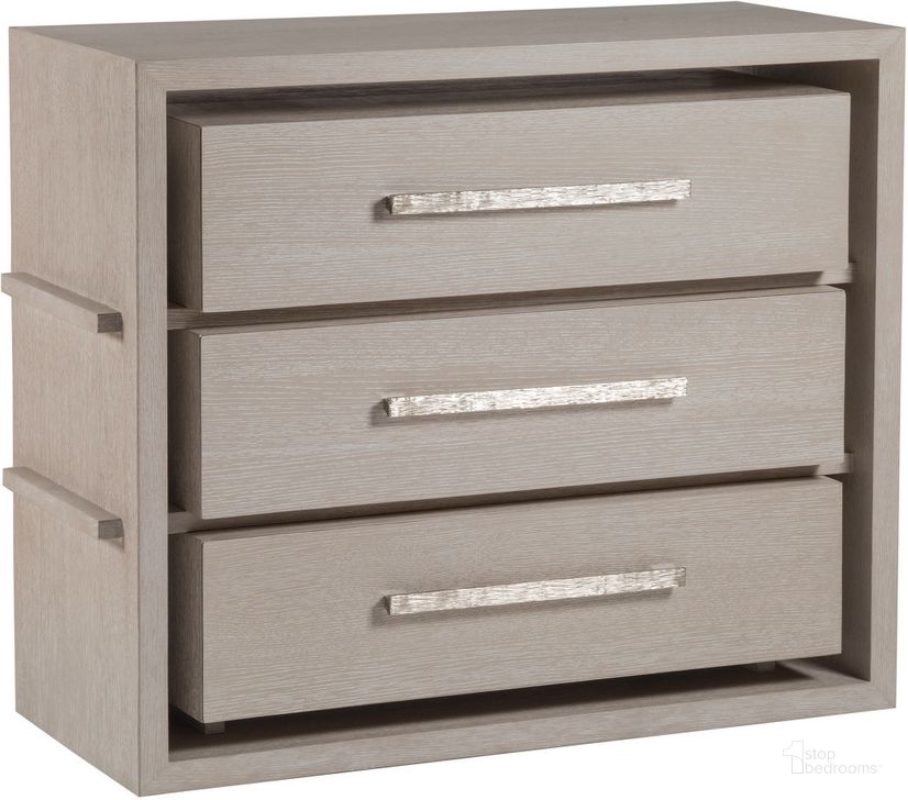 The appearance of Mar Monte Accent Chest designed by Artistica Home in the coastal interior design. This taupe piece of furniture  was selected by 1StopBedrooms from Mar Monte Collection to add a touch of cosiness and style into your home. Sku: 01-2300-973. Product Type: Accent Chest. Image1