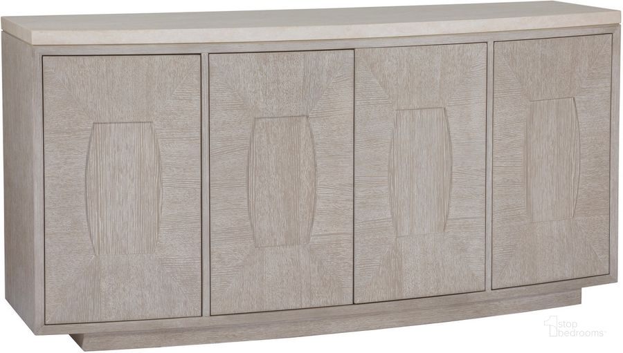 The appearance of Mar Monte Buffet designed by Artistica Home in the coastal interior design. This taupe piece of furniture  was selected by 1StopBedrooms from Mar Monte Collection to add a touch of cosiness and style into your home. Sku: 01-2300-852. Product Type: Buffet. Image1