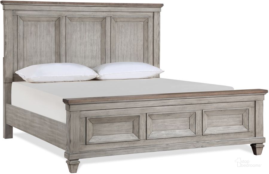 The appearance of Mariana King Bed 00-2114-100 designed by New Classic in the transitional interior design. This creme piece of furniture  was selected by 1StopBedrooms from Mariana Collection to add a touch of cosiness and style into your home. Sku: B2114-110;B2114-120;B2114-330. Bed Type: Panel Bed. Product Type: Panel Bed. Bed Size: King. Image1