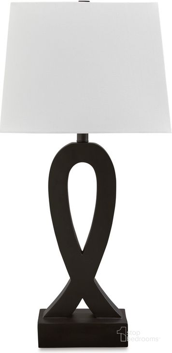 The appearance of Markellton Black Table Lamp Set of 2 designed by Signature Design by Ashley in the modern / contemporary interior design. This black piece of furniture  was selected by 1StopBedrooms from Markellton Collection to add a touch of cosiness and style into your home. Sku: L243344. Material: Other. Product Type: Table Lamp. Image1