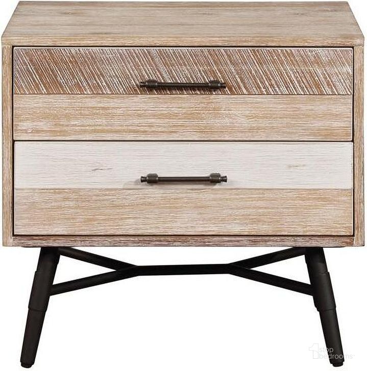 The appearance of Marlow Nightstand designed by Coaster in the modern / contemporary interior design. This beige piece of furniture  was selected by 1StopBedrooms from Marlow Collection to add a touch of cosiness and style into your home. Sku: 215762. Material: Wood. Product Type: Nightstand. Image1