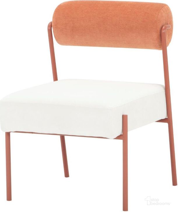 The appearance of Marni Oyster Dining Chair HGSN169 designed by Nuevo in the modern / contemporary interior design. This oyster piece of furniture  was selected by 1StopBedrooms from Marni Collection to add a touch of cosiness and style into your home. Sku: HGSN169. Material: Fabric. Product Type: Dining Chair. Image1