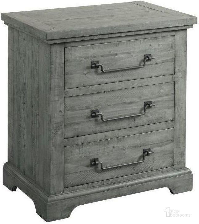 The appearance of Martin Svensson Home Beach House 2 Drawer Nightstand In Dove Grey designed by Martin Svensson Home in the coastal interior design. This dove grey piece of furniture  was selected by 1StopBedrooms from Beach House Collection to add a touch of cosiness and style into your home. Sku: 6804122. Material: Wood. Product Type: Nightstand. Image1