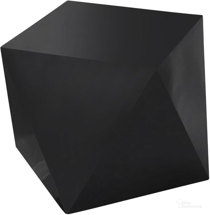 The appearance of Maryvale Matte Black End Table designed by Furnique in the modern / contemporary interior design. This matte black piece of furniture  was selected by 1StopBedrooms from Maryvale Collection to add a touch of cosiness and style into your home. Sku: 222Black-E. Material: Steel. Product Type: End Table. Image1