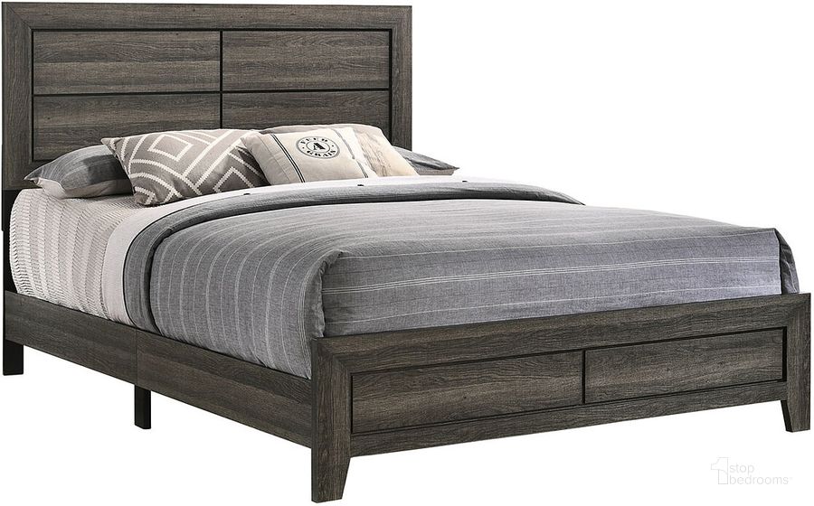 The appearance of Max Panel Bed (Full) designed by Bernards in the modern / contemporary interior design. This heritage brown piece of furniture  was selected by 1StopBedrooms from Max Collection to add a touch of cosiness and style into your home. Sku: 1376-104. Bed Type: Panel Bed. Product Type: Panel Bed. Bed Size: Full. Image1