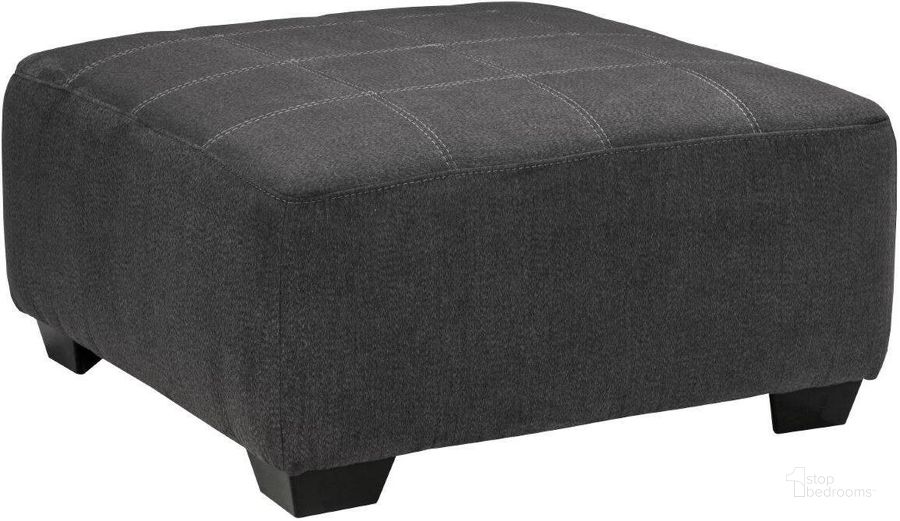 The appearance of Maybury Slate Ottoman designed by Artisan Elegance in the modern / contemporary interior design. This slate piece of furniture  was selected by 1StopBedrooms from Maybury Collection to add a touch of cosiness and style into your home. Sku: 2862008. Material: Fabric. Product Type: Ottoman. Image1
