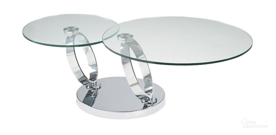 The appearance of Mc Chicago Coffee Table designed by J&M in the modern / contemporary interior design. This glass piece of furniture  was selected by 1StopBedrooms from Chicago Collection to add a touch of cosiness and style into your home. Sku: 18883-CT. Material: Glass. Product Type: Coffee Table. Image1