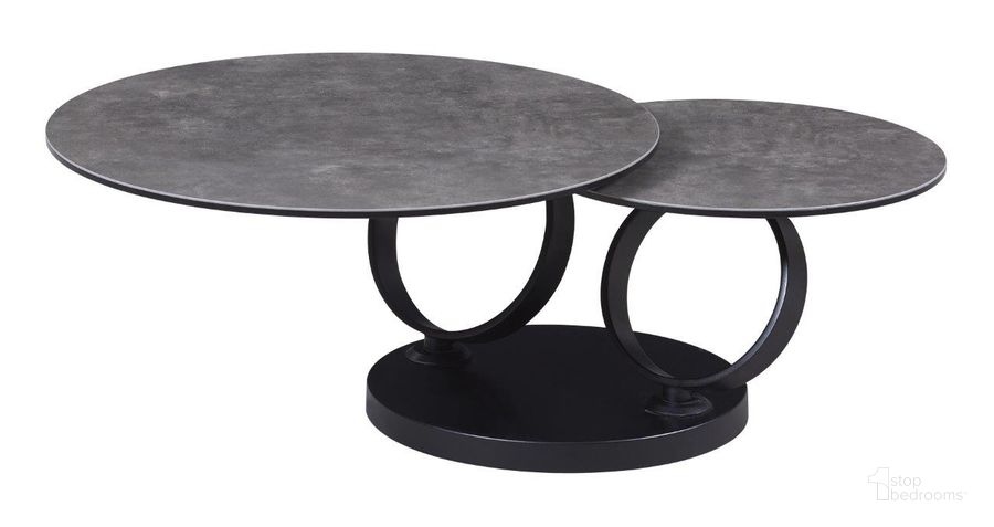 The appearance of Mc Dallas Coffee Table In Black designed by J&M in the modern / contemporary interior design. This black piece of furniture  was selected by 1StopBedrooms from Dallas Collection to add a touch of cosiness and style into your home. Sku: 18889-CT. Material: Steel. Product Type: Coffee Table. Image1