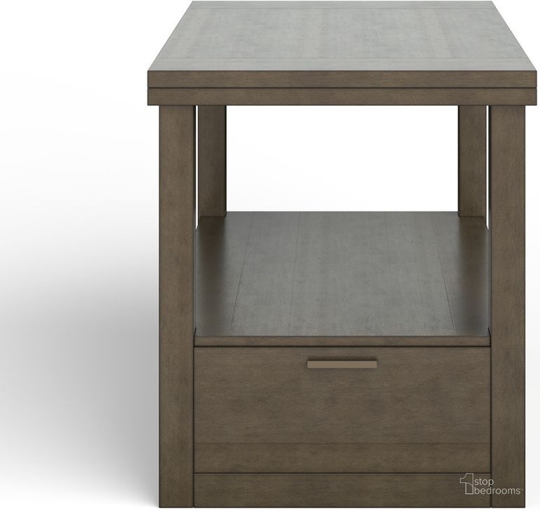The appearance of Mcgrath Rectangular End Table designed by Magnussen in the  interior design. This  piece of furniture  was selected by 1StopBedrooms from Mcgrath Collection to add a touch of cosiness and style into your home. Sku: T5709-03. Product Type: End Table. Material: Pine.