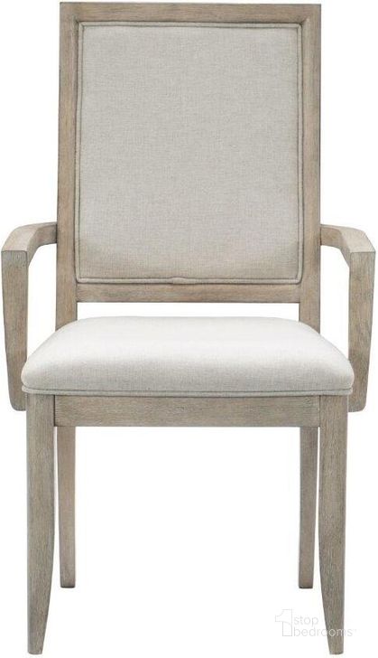 The appearance of Mckewen Light Gray Arm Chair Set Of 2 designed by Homelegance in the transitional interior design. This beige piece of furniture  was selected by 1StopBedrooms from Mckewen Collection to add a touch of cosiness and style into your home. Sku: 1820A. Product Type: Arm Chair. Material: Textured. Image1