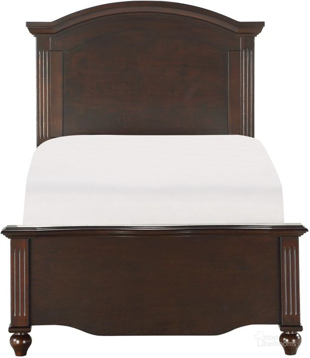 The appearance of Meghan Espresso Full Panel Bed designed by Homelegance in the transitional interior design. This brown piece of furniture  was selected by 1StopBedrooms from Meghan Collection to add a touch of cosiness and style into your home. Sku: 2058CF-1;2058CF-2;2058CT-3. Bed Type: Panel Bed. Product Type: Panel Bed. Bed Size: Full. Image1
