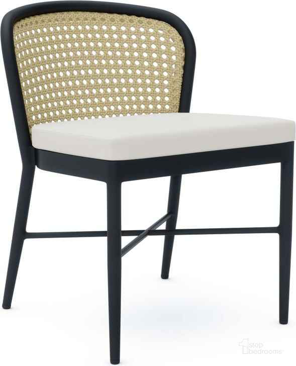 The appearance of Melbourne Outdoor Patio Dining Side Chair designed by Modway in the modern / contemporary interior design. This ivory white piece of furniture  was selected by 1StopBedrooms from Melbourne Collection to add a touch of cosiness and style into your home. Sku: EEI-5349-IVO-WHI. Product Type: Dining Chair. Material: Aluminium. Image1