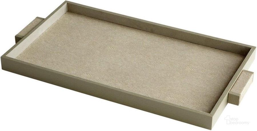 The appearance of Melrose Large Tray designed by Cyan Design in the modern / contemporary interior design. This beige piece of furniture  was selected by 1StopBedrooms from Melrose Collection to add a touch of cosiness and style into your home. Sku: 06013. Material: Wood. Product Type: Tray.