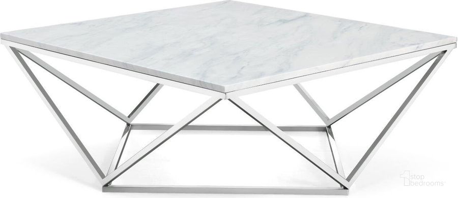 The appearance of Meridian 244C chrome Contemporary Table designed by Meridian in the modern / contemporary interior design. This chrome piece of furniture  was selected by 1StopBedrooms from Skyler Collection to add a touch of cosiness and style into your home. Sku: 244-C-1;244-C-2. Material: Metal. Product Type: Coffee Table. Image1