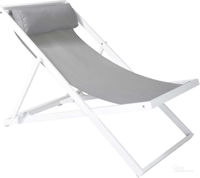The appearance of Messines Gray Outdoor Chair 0qb2426687 designed by Artisan Elegance in the modern / contemporary interior design. This gray piece of furniture  was selected by 1StopBedrooms from Messines Collection to add a touch of cosiness and style into your home. Sku: LCWALOWH. Material: Aluminum. Product Type: Outdoor Lounge Chair. Image1