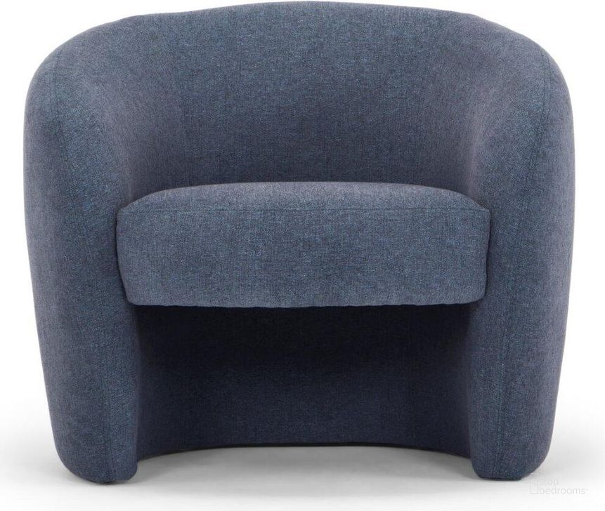 The appearance of Metro Blythe Accent Chair In Dust Blue Upholstery designed by Urbia in the modern / contemporary interior design. This blue piece of furniture  was selected by 1StopBedrooms from Metro Collection to add a touch of cosiness and style into your home. Sku: VSD-BLY-C-DUST. Product Type: Accent Chair. Material: Plywood. Image1
