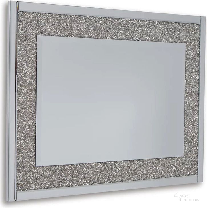 The appearance of Midgell Mirror Accent Mirror 0qd24394712 designed by Luxe Linea in the modern / contemporary interior design. This mirror piece of furniture  was selected by 1StopBedrooms from Midgell Collection to add a touch of cosiness and style into your home. Sku: A8010206. Product Type: Accent Mirror. Image1