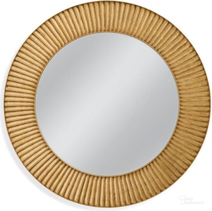 The appearance of Midtown Midtown Wall Mirror designed by Bassett Mirror Company in the glam interior design. This gold piece of furniture  was selected by 1StopBedrooms from Midtown Collection to add a touch of cosiness and style into your home. Sku: M4682EC. Product Type: Wall Mirror.
